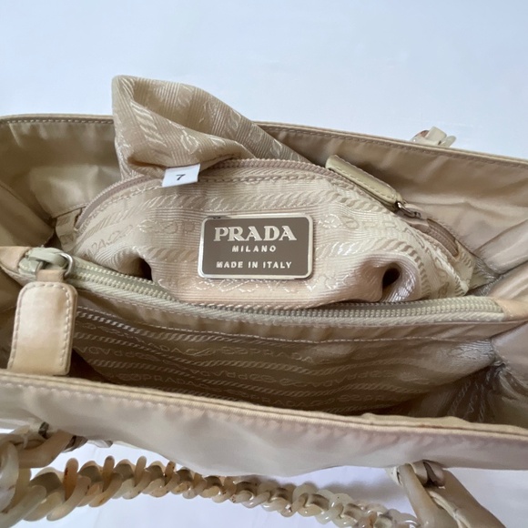 PRADA Tessuto Bacheli Chain Hand Tote - Picture 8 of 16